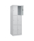 Schließfachschrank Classic Plus lichtgrau 080000-203 S10008, 9 Schließfächer 60,0 x 50,0 x 185,0 cm