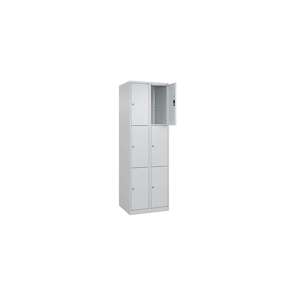 4067521350393 - Schließfachschrank Classic Plus lichtgrau 080000-203 S10008 9 Schließfächer 600 x 500 x 1850 cm 4067521350393 C+P-Möbel 4067521350393 - Schließfachschrank Classic Plus lichtgrau 080000-203 S10008 9 Schließfächer 600 x 500 x 1850 cm 4067521350393 C+P-Möbel