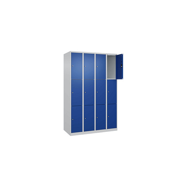 4067521352984 - Schließfachschrank Classic Plus enzianblau lichtgrau 080000-403 S10003 12 Schließfächer 1200 x 500 x 1850 cm 4067521352984 4067521352984 - Schließfachschrank Classic Plus enzianblau lichtgrau 080000-403 S10003 12 Schließfächer 1200 x 500 x 1850 cm 4067521352984