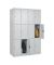 Schließfachschrank Classic Plus lichtgrau 080000-403 S10008, 12 Schließfächer 120,0 x 50,0 x 185,0 cm