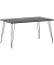 Schreibtisch Fynn, 74cm (H), 140x80cm (BxT), rechteckig, basaltgrau / schwarz