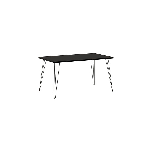 4260637316691 - Schreibtisch Fynn 701919 65-130cm (H) 120x80cm (BxT) rechteckig schwarz schwarz 4260637316691 MÖBELPARTNER 4260637316691 - Schreibtisch Fynn 701919 65-130cm (H) 120x80cm (BxT) rechteckig schwarz schwarz 4260637316691 MÖBELPARTNER