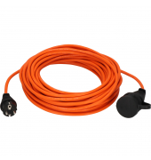Verl&auml;ngerungskabel 1169940 Bremaxx, 20m, orange