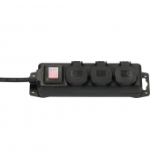 Steckdosenleiste 1159950013, 2m, schwarz