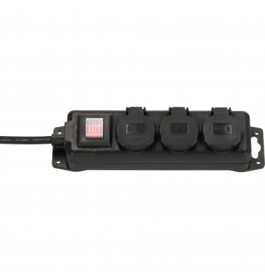 Steckdosenleiste 1159950013, 2m, schwarz