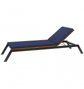 Auflage Sassa L8673 Sonnenliege blau