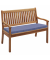 Auflage Cansa M8165 Gartenbank 130cm blau