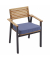 Auflage Sassa M8233 Gartensessel blau