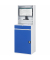 RAU Computerschrank 650x520x1770mm Monitorgehäuse stationär l.gre.bl