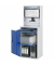 RAU Computerschrank 650x520x1770mm Monitorgehäuse stationär l.gre.bl