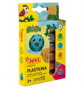 PLASTILINA Knetmasse 6er Schachtel, Naturfarben