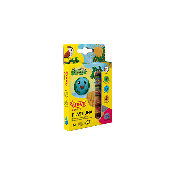 8412027032285 - PLASTILINA Knetmasse 6er Schachtel Naturfarben 8412027032285 Jovi 8412027032285 - PLASTILINA Knetmasse 6er Schachtel Naturfarben 8412027032285 Jovi