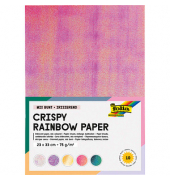 Tonpapier Crispy Rainbow Paper farbsortiert 75 gqm 10 Blatt