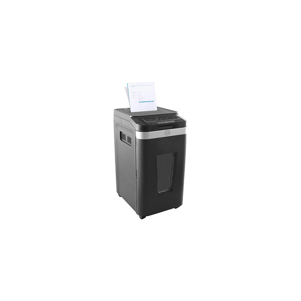 HP Aktenvernichter Pro Shredder Auto 400MC, 2823, Mikro-Partikelschnitt 2x12mm (P-5), bis 400 Blatt 4030152952427 HP