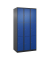Schließfachschrank Classic Plus enzianblau, schwarzgrau 080000-303 S10031, 9 Schließfächer 90,0 x 50,0 x 185,0 cm