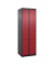 Schließfachschrank Classic Plus rubinrot, schwarzgrau 080000-203 S10034, 6 Schließfächer 60,0 x 50,0 x 185,0 cm