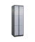 Schließfachschrank Classic Plus schwarzgrau, weißaluminium 080000-203 S10041, 6 Schließfächer 60,0 x 50,0 x 185,0 cm