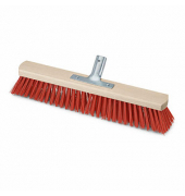 Besenkopf Saalbesen rot Holz 80,0 cm breit