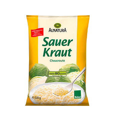 Bio-Sauerkraut 520,0 g