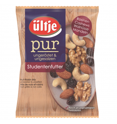 Studentenfutter Pur 7292 ungeröstet ungesalzen 150g