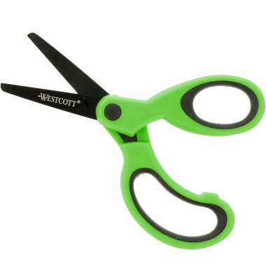 Westcott Kinderschere KidsNEON E-21565 00 runde Spitze 13cm grün