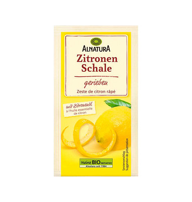 Bio-Zitronenschale 5,0 g Bio-Zitronenschale 5,0 g