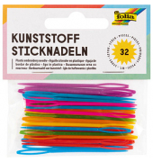 Bastelwerkzeug farbsortiert Sticknadeln Ø 1,8 mm