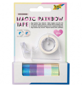 Magic Rainbow Deko-Klebeband glänzend 12,0 mm x 2,0 m 6 Rollen