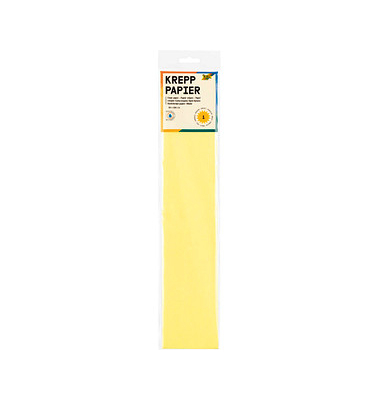 Krepppapier in Lagen gelb 32 gqm Krepppapier in Lagen gelb 32 gqm