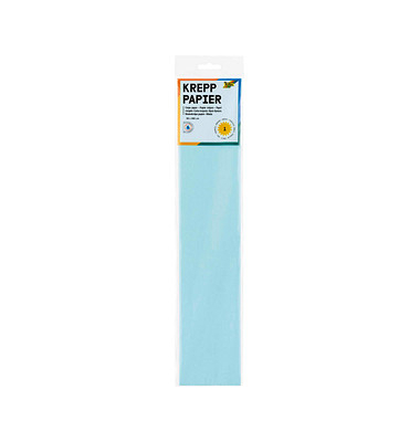 Krepppapier in Lagen blau 32 gqm Krepppapier in Lagen blau 32 gqm