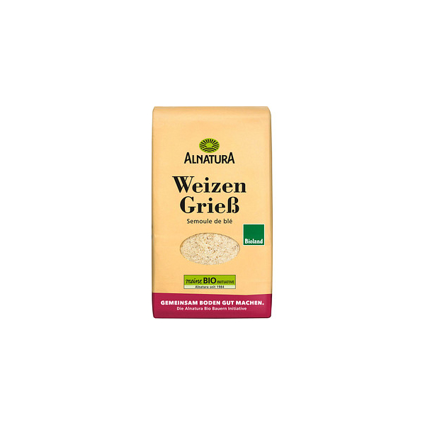 4104420016545 - Bio-Weizengrieß 5000 g 4104420016545 ALNATURA 500 Gramm 4104420016545 - Bio-Weizengrieß 5000 g 4104420016545 ALNATURA 500 Gramm