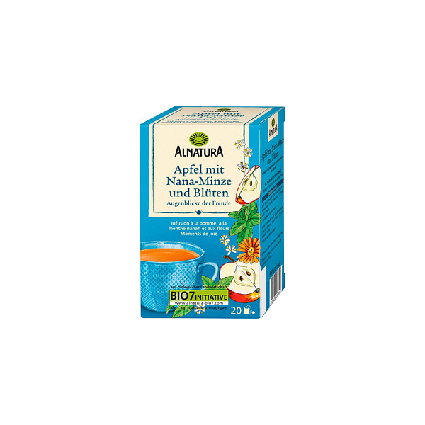 4104420232310 - Apfel mit Nana-Minze und Blüten Bio-Tee 20 Portionen 4104420232310 - Apfel mit Nana-Minze und Blüten Bio-Tee 20 Portionen