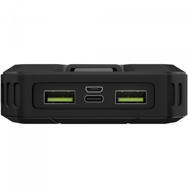 4040849539343 - Outdoor Schnelllade-Powerbank mit Solar 20000 mAh (usb-c™ pd qc 30) - Robuste Allround-Stromversorgung für den Outdoor-Einsatz - Goobay