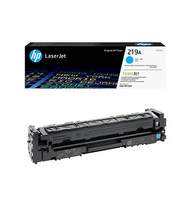 Toner W2191A (219A), cyan, ca. 1200 Seiten