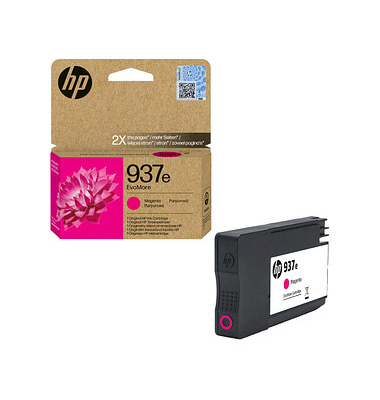 Druckerpatrone 937e 4S6W7NE (937e), magenta, ca. 1650 Seiten
