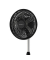 Standventilator TURBO ESSENTIAL VU3110 3-stufig schwarz/chrom