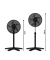 Standventilator TURBO ESSENTIAL VU3110 3-stufig schwarz/chrom
