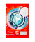 Schulheft 100050455 / Lineatur 28, A4, 70g, rot