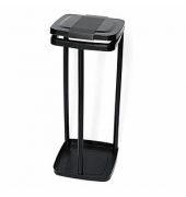 Müllsackständer 120,0 l schwarz