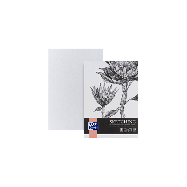 5 Stück Oxford Skizzenblock Sketching DIN A4 5904017077787 Oxford