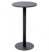 Stehtisch MEZZO TRMRH60.01.01 111cm (H), Ø 60cm (BxT), rund, schwarz / schwarz matt
