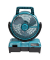 Akku-Bodenventilator CF001GZ 3-stufig blau/schwarz