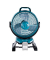 Akku-Bodenventilator CF002GZ 3-stufig blau/schwarz