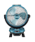 Akku-Bodenventilator CF003GZ Stufenlos blau/schwarz