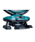 Akku-Bodenventilator CF003GZ Stufenlos blau/schwarz