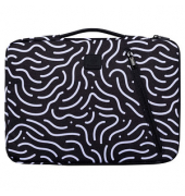 Laptophülle Moon Kunstfaser schwarz bis 35,6 cm (14 Zoll)