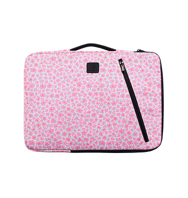 Laptophülle Liberty Kunstfaser rosa bis 40,6 cm (16 Zoll)