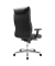 Chefsessel PRIME TIME 100, schwarz / chrom, mit Armlehnen, bis 130kg