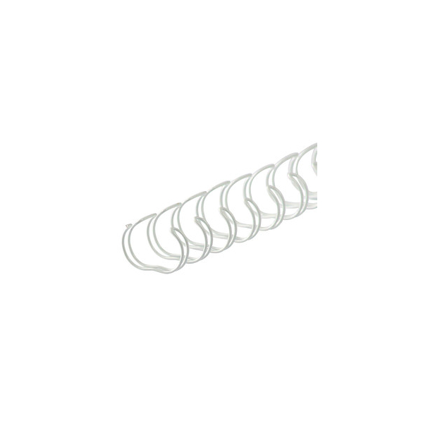 4250504506478 - 50 Drahtbinderücken weiß für 120 Blatt 4250504506478 50 Stück 4250504506478 - 50 Drahtbinderücken weiß für 120 Blatt 4250504506478 50 Stück