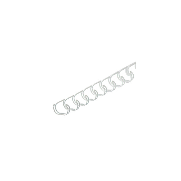 4250504507109 - 100 Drahtbinderücken weiß für 30 Blatt 4250504507109 100 Stück 4250504507109 - 100 Drahtbinderücken weiß für 30 Blatt 4250504507109 100 Stück